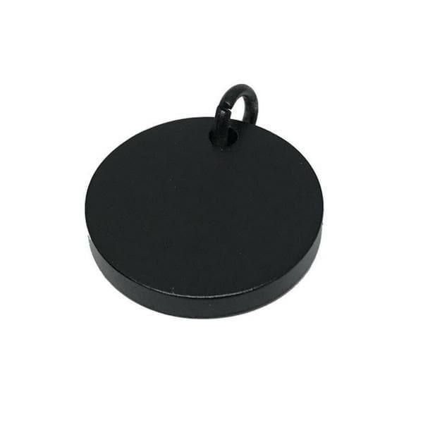 Black dog id tag discount