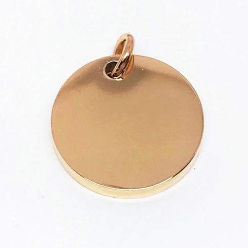 Rose gold dog id tag hot sale