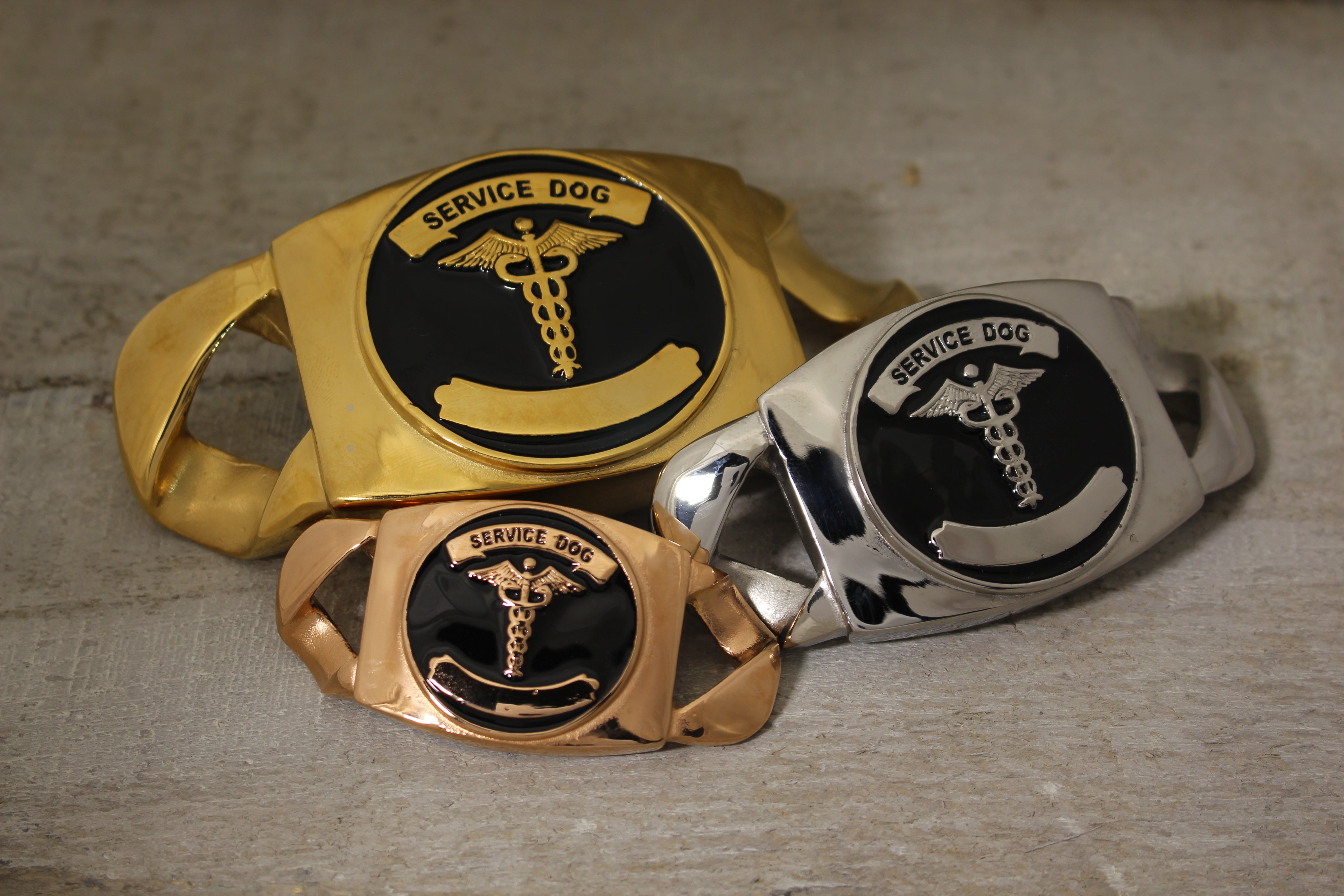 Service Dog Collection Custom Luxury Service Dog Collars - BIG DOG ...