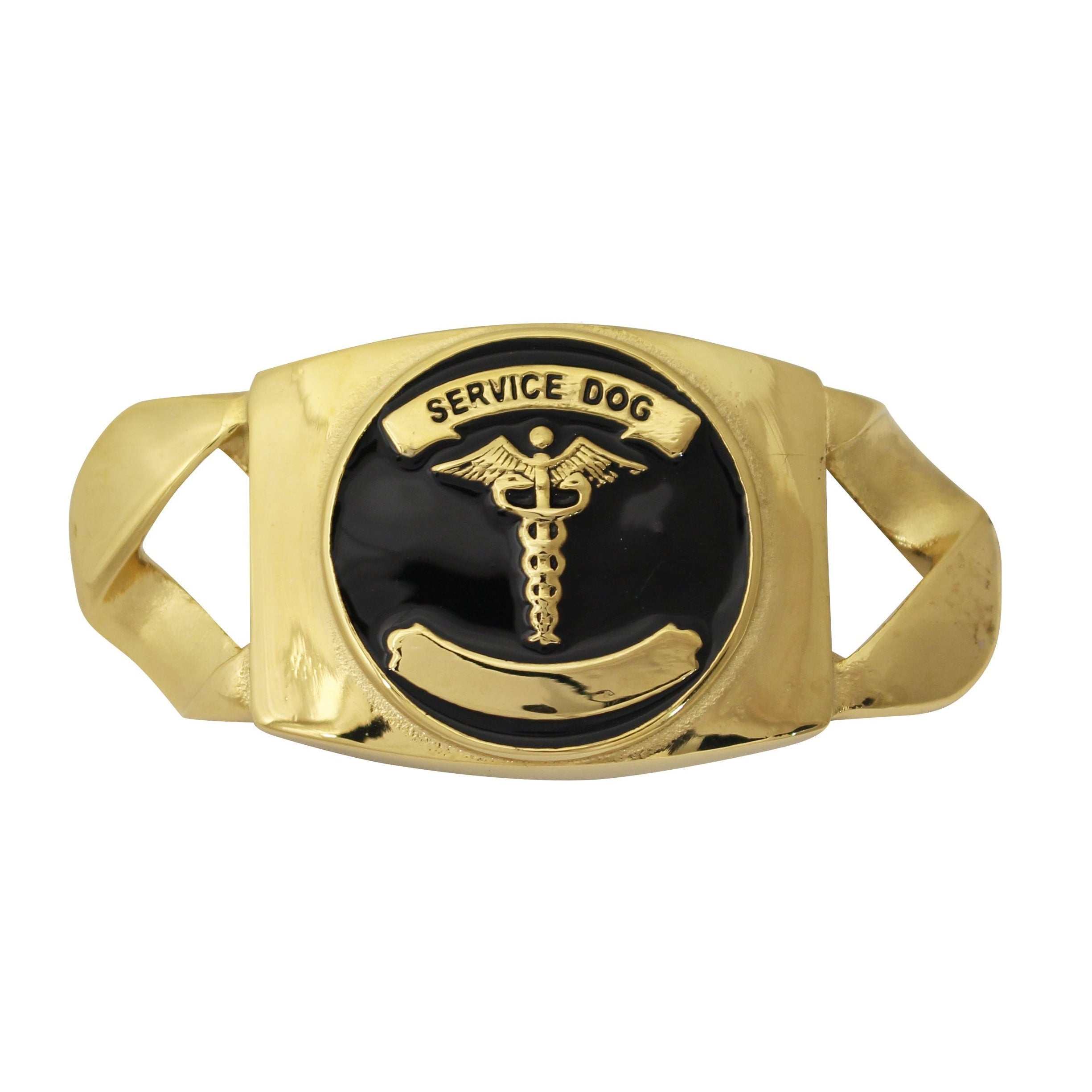 ANILLO DE IDENTIFICACIÓN PARA PERRO DE SERVICIO - Grabado personalizado ...