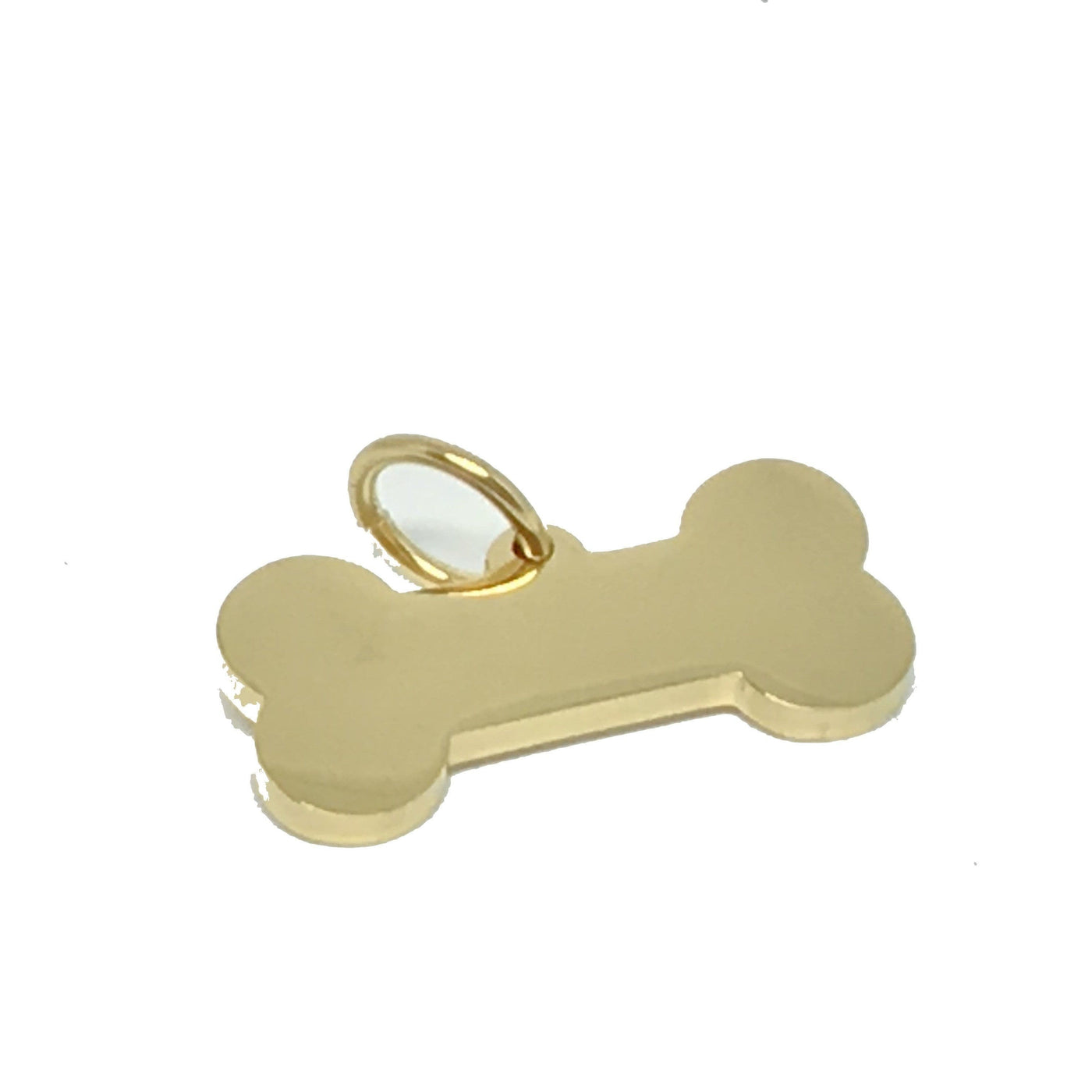 GOLD BONE | GOLD DOG ID TAG