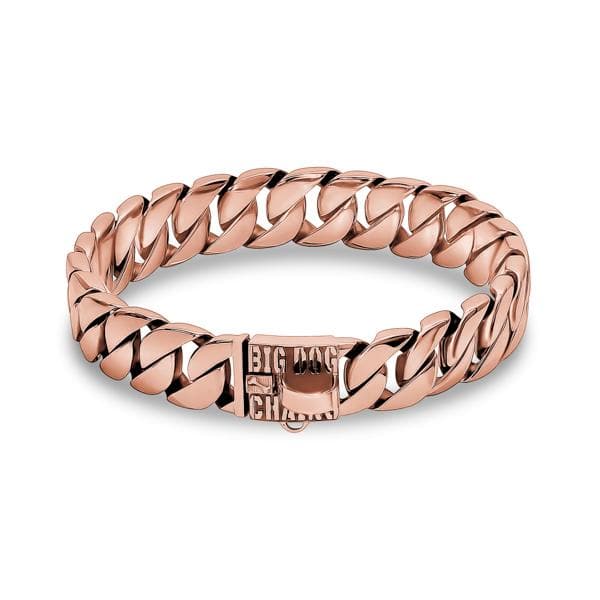 KILO_ROSE_Cuban_Link_Rose_Gold_Dog_Collar_for_Strong_XL_Dogs_like_Bullies_pit_Bull_Bull_Mastiff_Rottweiler_German_Shepard_Cane_Corso_and_More_BIG_DOG_CHAINS