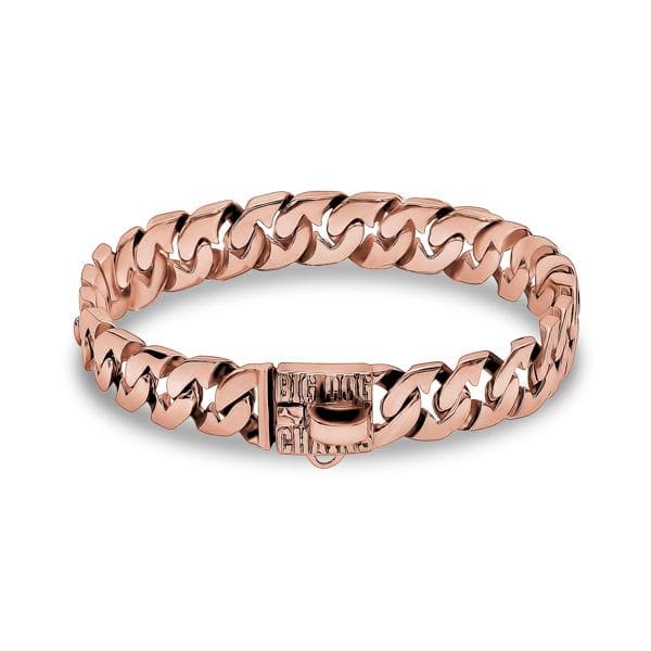 ROXY_Rose_Gold_Dog_Collar_Using_A_Unique_Link_Design_Strong_for_Large_to_Medium_Size_Dog_Breeds_Custom_Fitted_For_Strength_and_Comfort_BIG_DOG_CHAINS