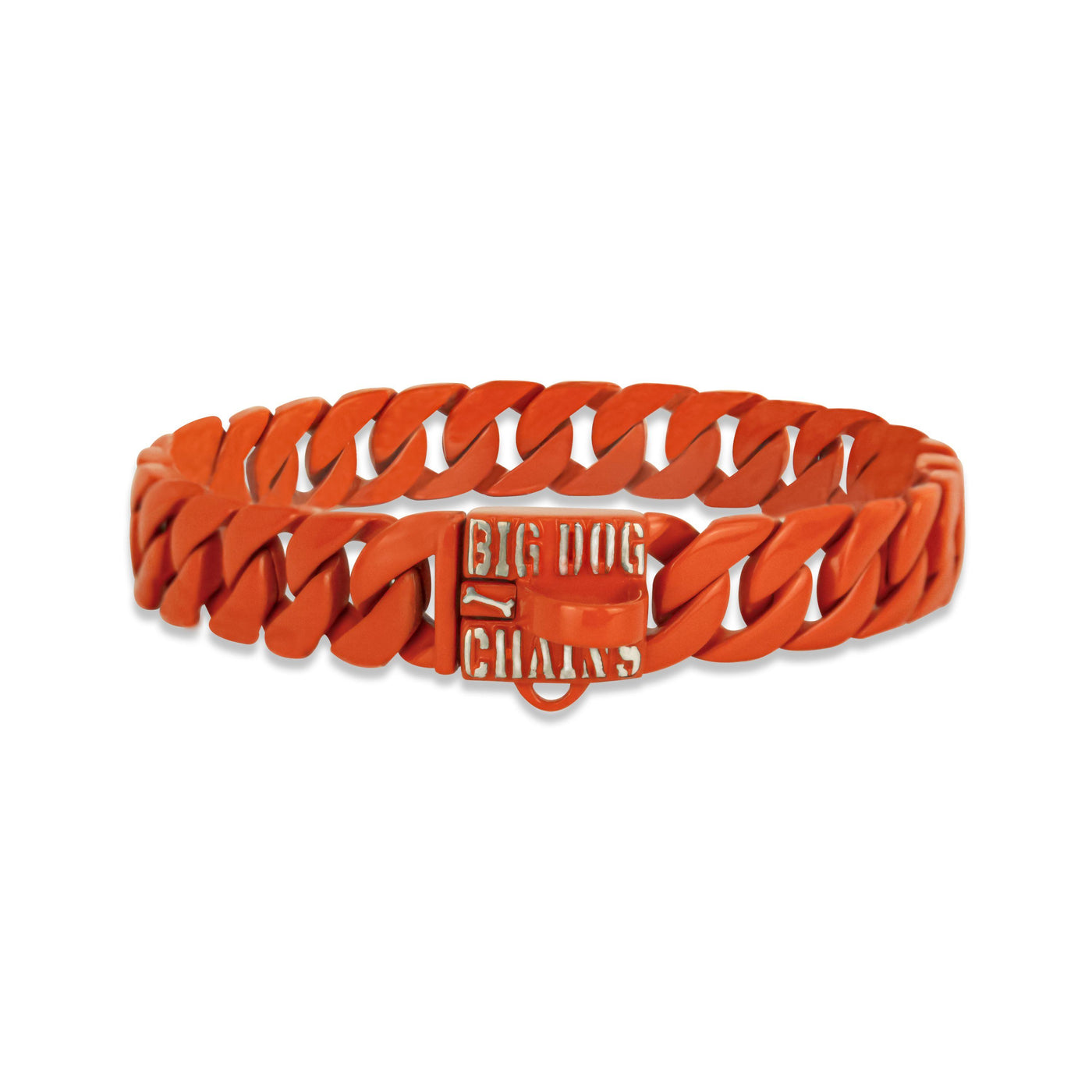 THE_FIREBALL_Dog_Collar_Cuban_Link_Designed_For_Large_Medium_Size_Dog_Breed_with_a_Very_Strong_and_Patented_Clasp_Design_Perfect_for_Large_Pit_Bull_Doberman_Rottweiler_and_more_BIG_D_ORANGE_COLOR_COLLAR_LUXURY_COLLAR